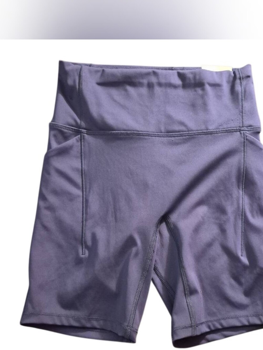 DSG High-Waist Bike Shorts in Lavender Purple
